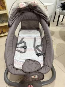 Set Buayan Bayi / Baby Cradle Stand (Auto)