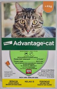 Advantage-Cat 1.6ml Elanco Flea Treatment Drip Cat