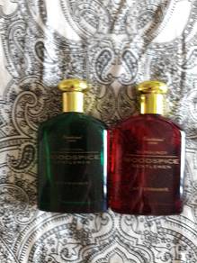 M & S Wood spice Burgundy Gentlemen Aftershave.