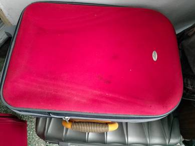 Luggage Trolley Bag Red