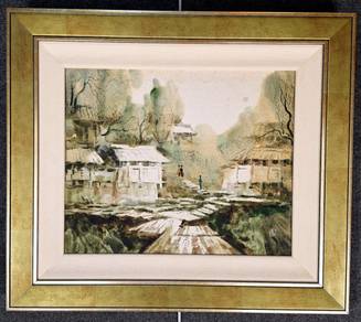 Framed Oil Painting - Reflections of Grace