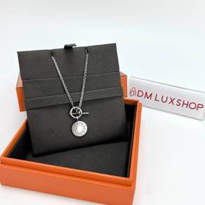 Preloved Hermes Amulets H Confettis Necklace