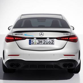 Mercedes AMG C43 Original Night Pack 2 Emblems