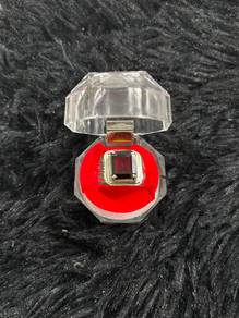 Cincin Perak 10 Batu Red Garnet