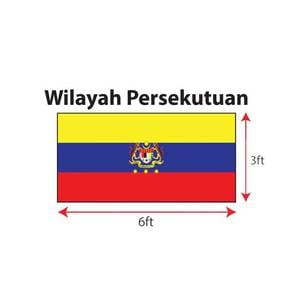 Bendera Wilayah Persekutuan (Polymesh) 3 x 6ft