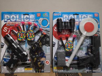 Toy Police Gun (Age 3+) - (NEW)