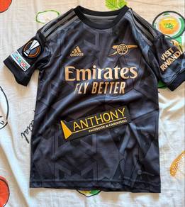 adidas kids x Arsenal away gold bronze saka jersey