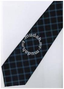 EDB17 Blue Striped Formal Neck Tie