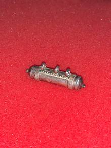 Silver Cylinder Amulet Pendant