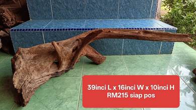 driftwood hiasan aquarium 4kaki
