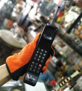 Original vintage motorola mobile phone Old brick
