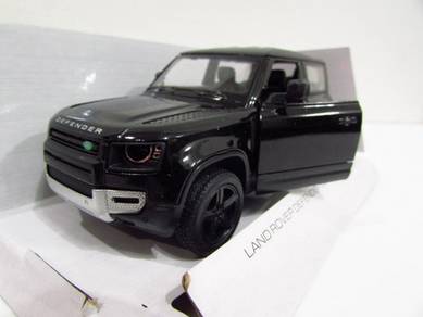 Kinsmart (12cm) LAND ROVER Defender 90 Black