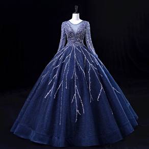 Glitter wedding prom evening dress gown RBP1772