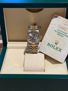 Used Rolex Datejust 36mm 2tone Gold 16233 1997