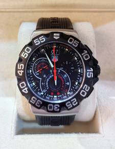 Pre-Owned TAG Heuer CAH1010 F1 Series Black Dial