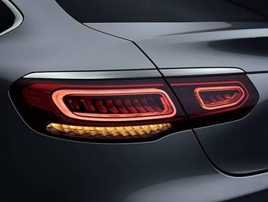 Mercedes GLC coupe facelift tail lamp Glc bodykit