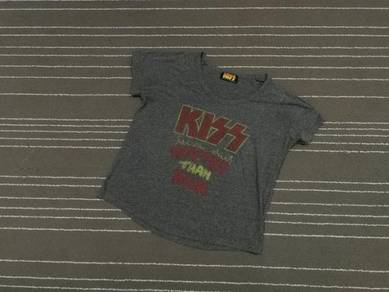 KISS BAND hotter than heck woman saiz M