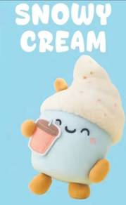 Beutea Plushies Snowy Cream Limited Edition 