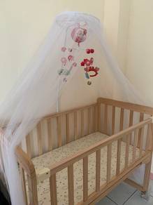 Baby cot wooden