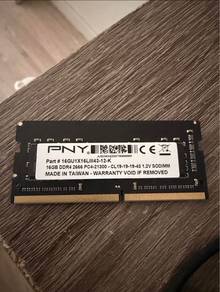 PNY DDR4 16GB 2666MHz Laptop RAM – SO-DIMM