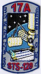 NASA Space Flight STS-128 Discovery 17A Patch