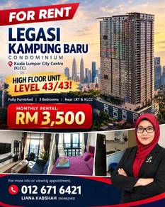 Condominium For Rent in Legasi Kampong Bharu