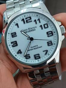 NOS cASA Blanca gent reverso anti clockwise watch