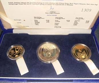 1989 Malaysia SEA Games XV Commemorative Coin Set