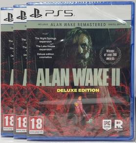 NEW Sony PS5 Game Alan Wake 2 II Deluxe Edition