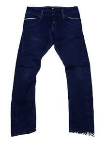 Twisted leg jeans
