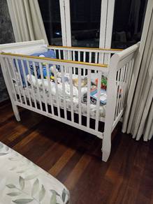 Katil baby kayu, playpen