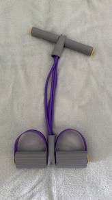 Resistance Band with Foot Pedals