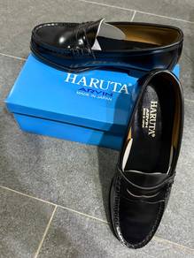 Haruta Loafer Shoes Black Japan