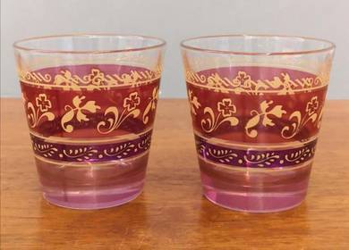 Italy cerve glass cup 3