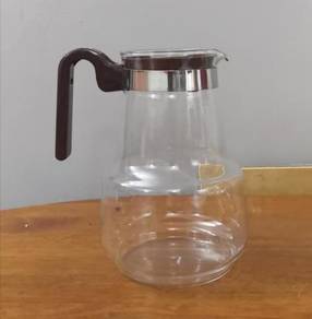 Teko vintage Pyrex clear glass teapot