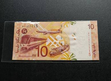 3Rd Series of Malaysia Banknote-RM10 PT 1911115