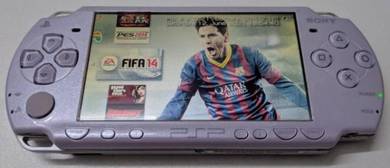 Pre-owned Sony PSP 2000 Purple color with games