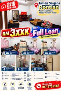 1-storey Terraced House For Sale in Pontian,JHR