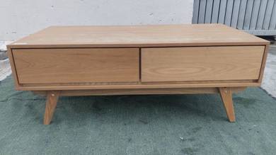 YE23C Meja Kopi 4Ft Wooden Coffee Table 4 Drawer
