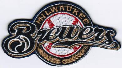 MLB Milwaukee Brewers Major League Baseball Patch