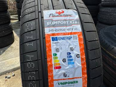 Tayar Baru 245 45 20 Powertrac Ecosport X78 AA