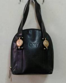 Rare BONIA LEATHER ITALIANO DIVA HANDBAG AUTHENTIC