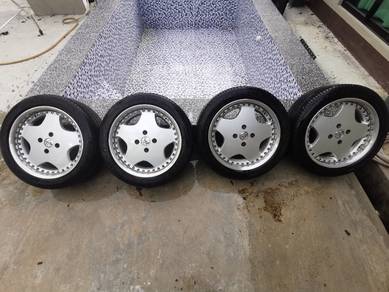 Rim WORK 2 piece 17in (Kemas store)