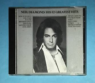 NEIL DIAMOND - HIS 12 GREATEST HITS Cd