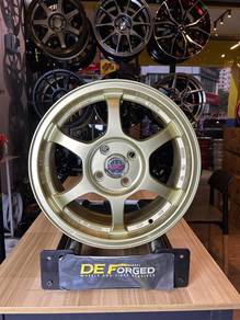 NEW RIM : R568165 15x6.5 4x100  40 CHAMPAGNE GOLD