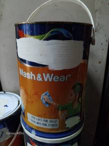5L Dulux wash & wear interior paint(White Pearl)
