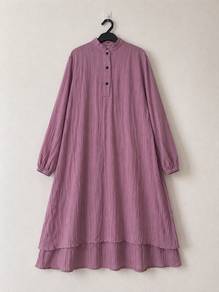 Dress Muslimah Crinkle Layer