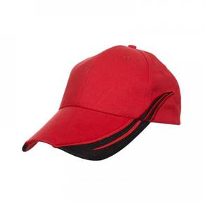 Topi Cap CP1205 color Red/Black Belian Borong