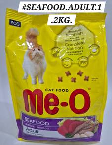 Me-O Adult Cat Food Seafood 1.2kg Kucing Fish