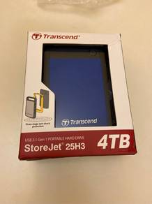 Transcend 25H3 2.5" Ext HDD 2TB RM450 4TB RM 850